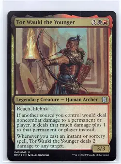 Tor Wauki the Younger Commander: Dominaria United 46 Foil - Image 1