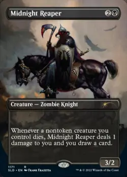 [1x] Midnight Reaper - Borderless Near Mint, English Secret Lair MTG Magic - Image 1