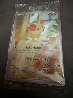 Fennekin 080 Pokemon Center Stamp Promo Chaos Rising Sealed - Image 1