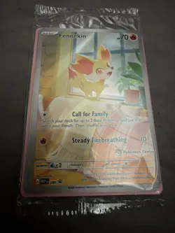 Fennekin 080 Pokemon Center Stamp Promo Chaos Rising Sealed - Image 2