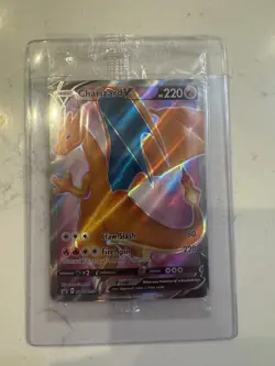 Pokemon Card Charizard V SWSH050 Black Star Promo Champions Path SEALED - Image 1