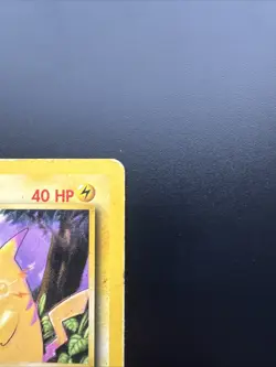 Pokemon Base Set Unlimited Pikachu 58/102 Common DMG - Image 3