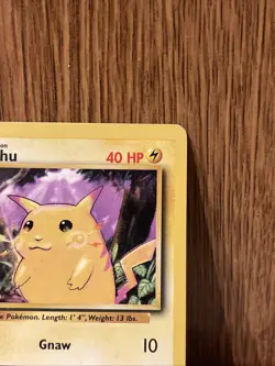 Pokemon TCG Pikachu Base Set 58/102 Regular Unlimited Common - Image 3