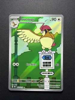 🇫🇷 Carte Pokemon FR Roucoups AR 208/197 Flammes Obsidiennes (EV03) - Image 1