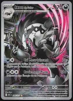 Carte Pokemon Ixon de Galar 245/217 Heros Transcendants Francais - Image 1