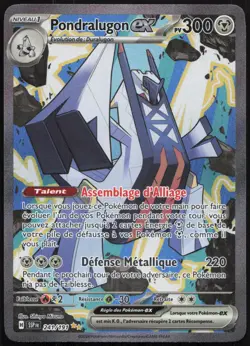 Carte Pokemon Pondralugon-ex 241/191 Etincelles Deferlantes Francais - Image 1