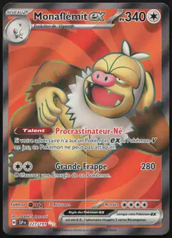 Carte Pokemon Monaflemit-ex 227/191 Etincelles Deferlantes Francais - Image 1