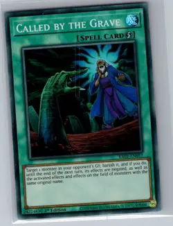 Called by the Grave (Secret Rare) RA01-EN057 25th Anniversary - Yu Gi Oh - NM - Image 1
