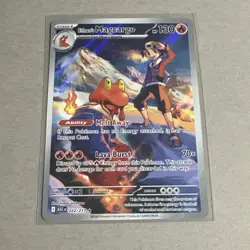 2026 POKEMON ASC EN-ASCENDED HEROES 222/217 ETHAN'S MAGCARGO ILLUSTRATION RARE - Image 1