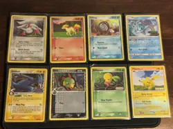 Large Pokemon Card REVERSE HOLO STAMPED Lot X8 - EX EMERALD, LEGEND MAKER + - Image 1