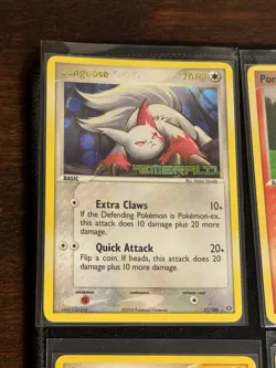 Large Pokemon Card REVERSE HOLO STAMPED Lot X8 - EX EMERALD, LEGEND MAKER + - Image 2