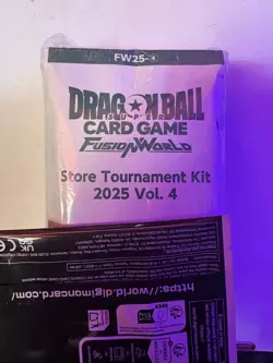 4*Dragon Ball Card Game Fusion World Store Tournament Kits 2025 Vol. 4 - Image 1