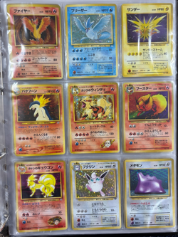Lot 40 Vintage Japanese Pokemon Card Set HP MP Old Back Mew Charizard Dragonite - Image 4