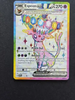 Pokemon TCG: Prismatic Evolutions. Umbreon & Espeon Ex Promo Cards - Image 2