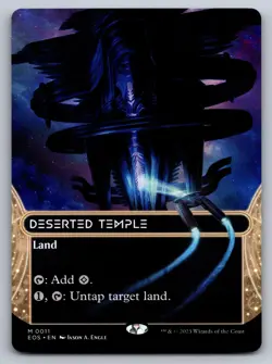 Deserted Temple (0011) Borderless 11 Edge of Eternities Magic: The Gathering NM - Image 1