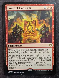 Court of Embereth - Wilds of Eldraine Commander (MTG) - Image 1