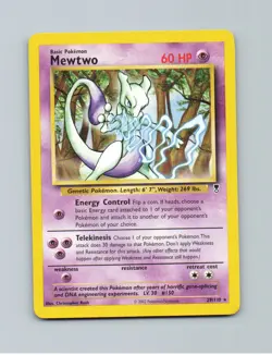 Mewtwo 29/110 Rare Legendary Collection Pokemon Lightly Played - Image 1