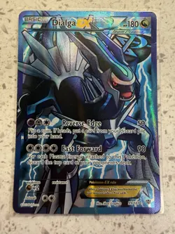 Pokemon Dialga EX 99/101 Plasma Blast Team Plasma Full Art Holo 2013 LP - Image 1