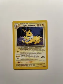 Light Jolteon 48/105 Uncommon Neo Destiny Pokemon Unlimited Near Mint - Image 1