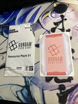 Gundam Card Game - Resource - Char Aznable - RP-004 - English Foil - Image 3