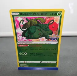 Radiant Venusaur 004/078 Pokemon GO Holo - Image 1