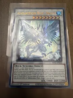 YUGIOH: 1X Adamancipator Risen - Dragite MP21-EN232 Ultra Rare NM - Image 2