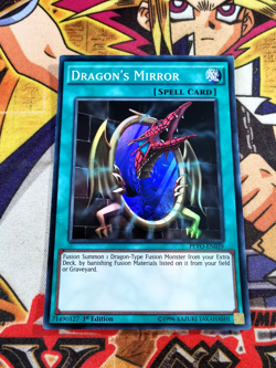 Dragon's Mirror pevo-en039 1st Edition (NM/VLP) Super Rare Yu-Gi-Oh! - Image 1