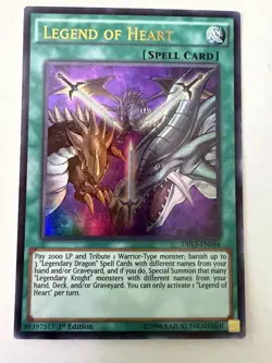 Yugioh - Legend of Heart - Ultra - 1st - DRL3-EN046 - NM - Image 1