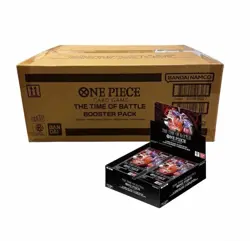 One Piece OP-16 The Time of Battle Sealed Booster Box Case (12) English - Image 1
