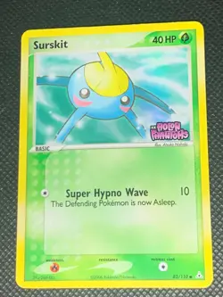 Surskit 82/110 Reverse Holo - ex Holon Phantoms Pokemon Card - LP - Image 1