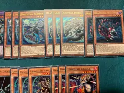 YUGIOH! 53 Card Dracotail Deck Core! Faimena Lukias Mululu Arthalion Ketu EURO - Image 4