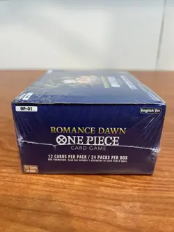 One Piece Card Game Romance Dawn Booster Box OP-01 (White Bottom) *NEW & SEALED* - Image 2