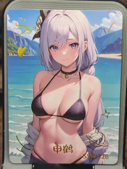 Walks In Beauty Card Anime Goddess Story Waifu SSR SSR-026 - Image 1
