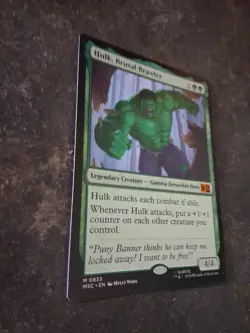 Hulk, Brutal Brawler - Magic The Gathering Legendary Creature Card (Green) EN - Image 3