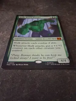 Hulk, Brutal Brawler - Magic The Gathering Legendary Creature Card (Green) EN - Image 4