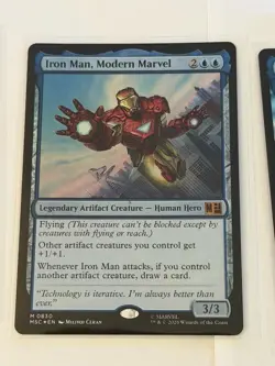 Iron Man, Modern Marvel Marvel Super Heroes Commander Foil 830 - Image 1