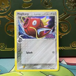 Pokemon Magikarp EX Holon Phantoms Delta Species Reverse Holo 69/110 English HP - Image 1