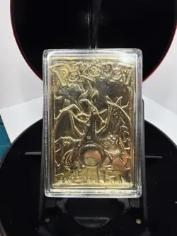 1999 Burger King 23K Gold Plated Pokemon Trading Cards Full Set Of 6 - Image 3