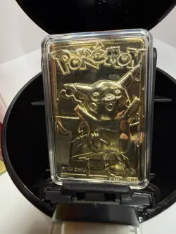1999 Burger King 23K Gold Plated Pokemon Trading Cards Full Set Of 6 - Image 5