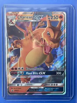 Pokemon TCG Charizard GX SM Black Star Promo SM211 Holo Promo - Image 1
