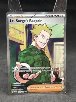 Pokemon - 170/132 - Lt. Surge's Bargain - Mega Evolution - Image 1