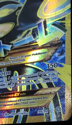 Pokemon Primal Kyogre EX Full Art Ultra Rare Holo 96/98 XY 240 HP - Image 2