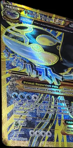 Pokemon Primal Kyogre EX Full Art Ultra Rare Holo 96/98 XY 240 HP - Image 3