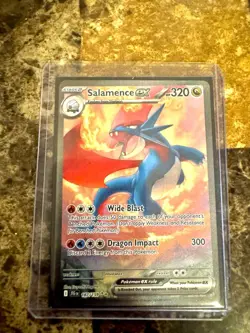 Salamence ex 187/159 SV09 Journey Together SIR Holo English Ungraded - Image 1