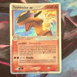 Typhlosion ex 110/115 Unseen Forces EX Holo 150 HP English Ultra Rare - Image 1