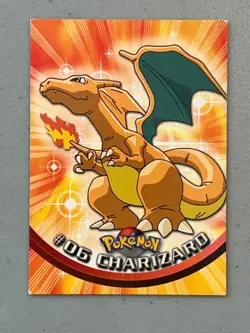 Charizard #6 – Pokemon 1999 TOPPS TV – Base – LP - Image 1