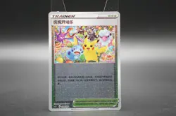3 Promo Card Set Chinese Exclusive Pokemon Pikachu Player's Celebration 004/004 - Image 3