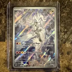 N's Reshiram 167/159 SV09 Journey Together Illustration Rare Holo Ungraded - Image 1