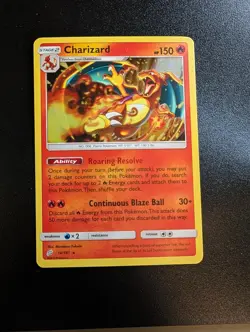 Charizard 14/181 Rare Team Up Pokemon Lightly Played - Image 1