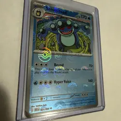 Seismitoad - 021/086 - Pokeball Holo - Black Bolt - Pokemon Card - NM/M - Image 1